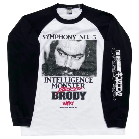 ブルーザー・ブロディ/運命 ラグランロングスリーブTシャツ