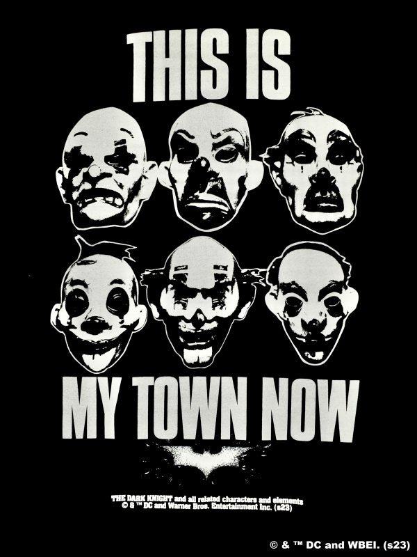 ダークナイト トリロジー/ジョーカー (サプライズ・ブラック) Tシャツ