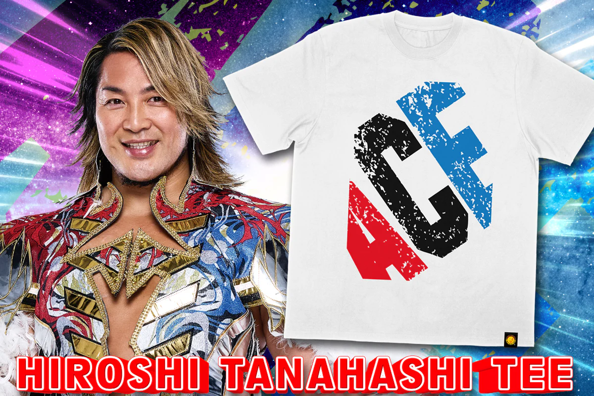 棚橋弘至「BIG ACE」Tシャツ(ホワイト)