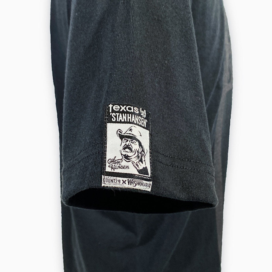 スタンハンセン × Count2.9 Tシャツ (ブラック×ブラック)