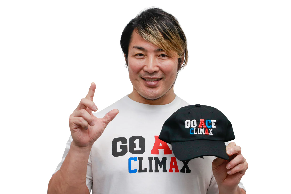 棚橋弘至「GO ACE CLIMAX」ローキャップ