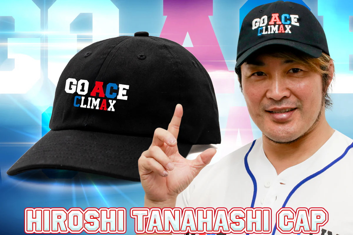 棚橋弘至「GO ACE CLIMAX」ローキャップ