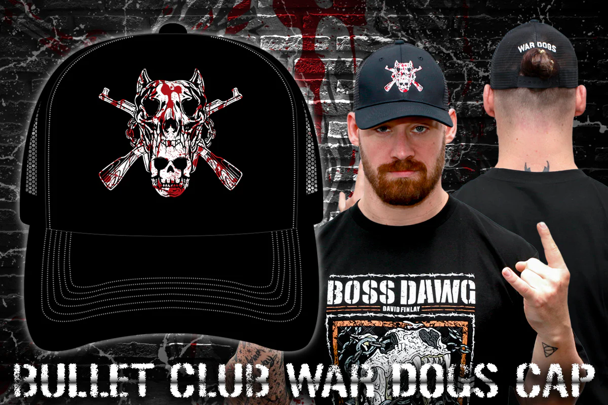BULLET CLUB WAR DOGS「DPSCM」メッシュキャップ