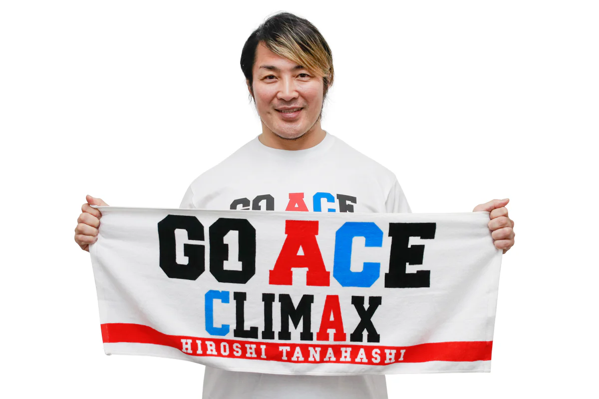 棚橋弘至「GO ACE CLIMAX」フェイスタオル