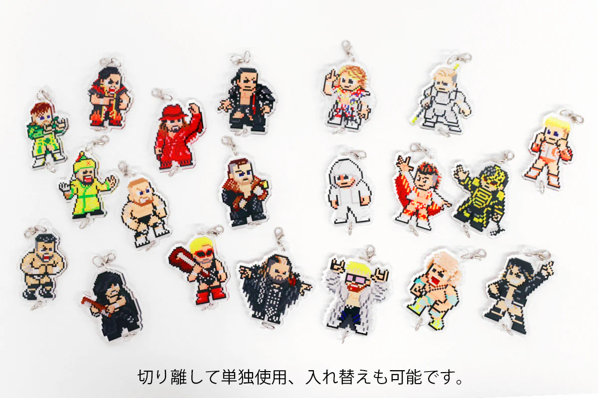 「dotswrestler」つながるアクリルキーホルダー(G1 CLIMAX 35)/Aセット