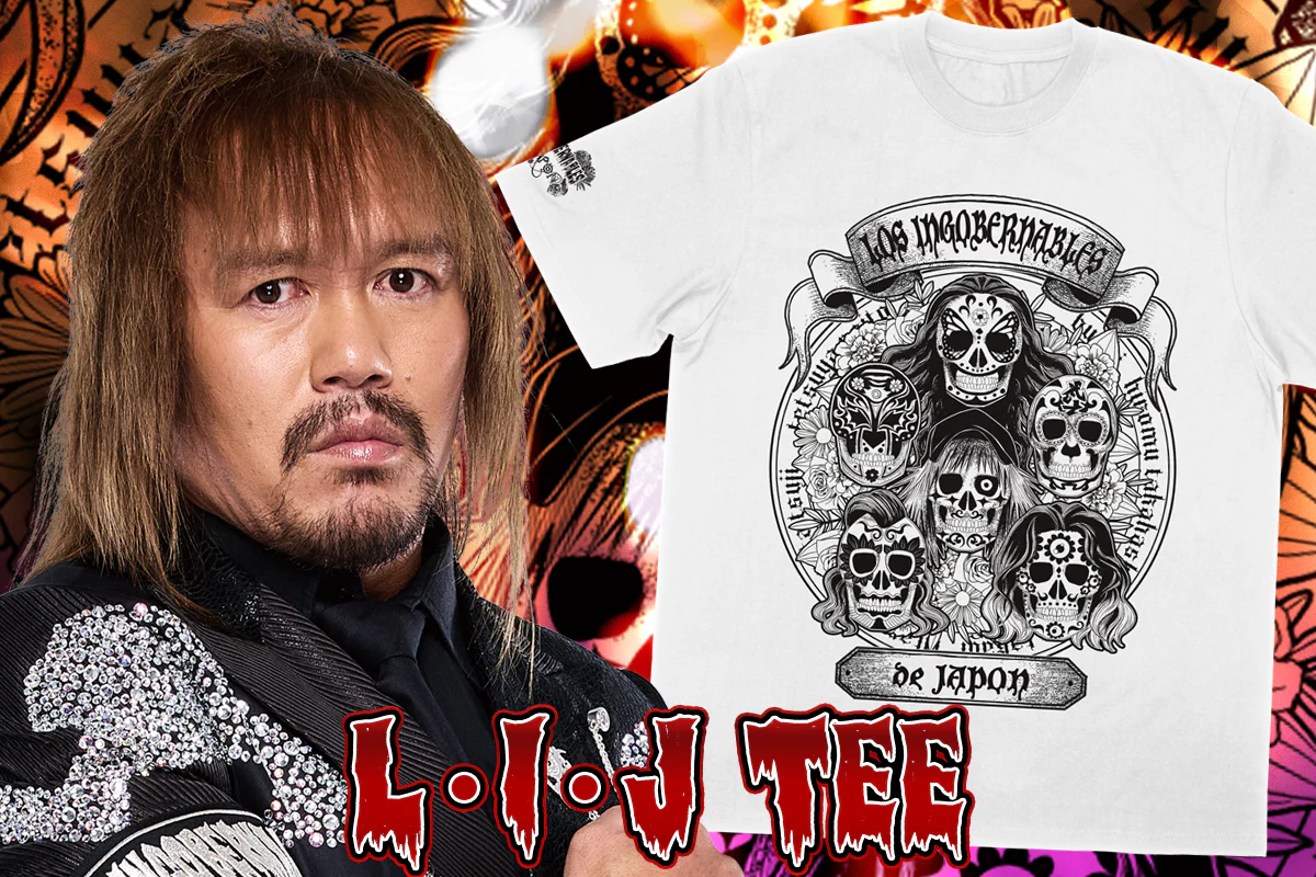 L・I・J「死者の日」Tシャツ(ホワイト)