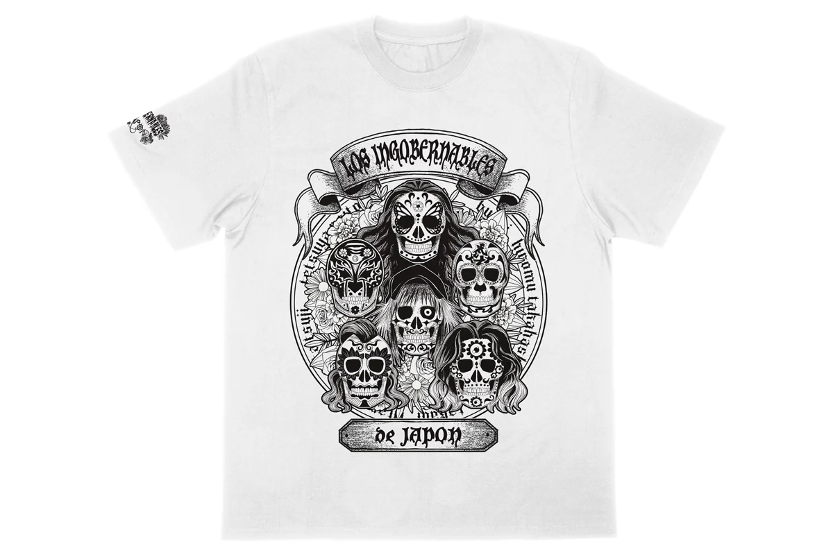 L・I・J「死者の日」Tシャツ(ホワイト)