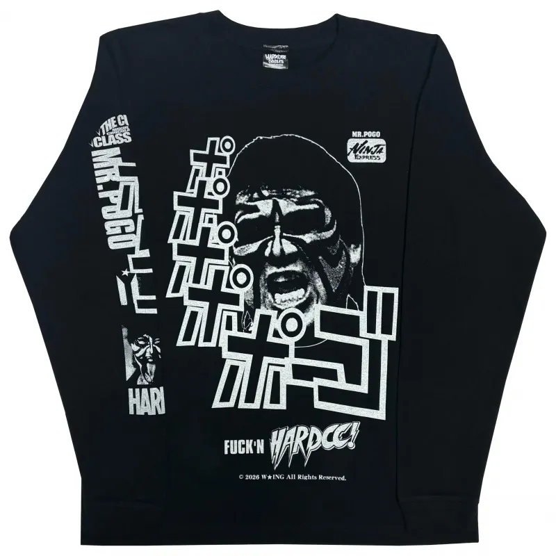 ミスター・ポーゴ '26 ロングスリーブTシャツ(テキサスブラック