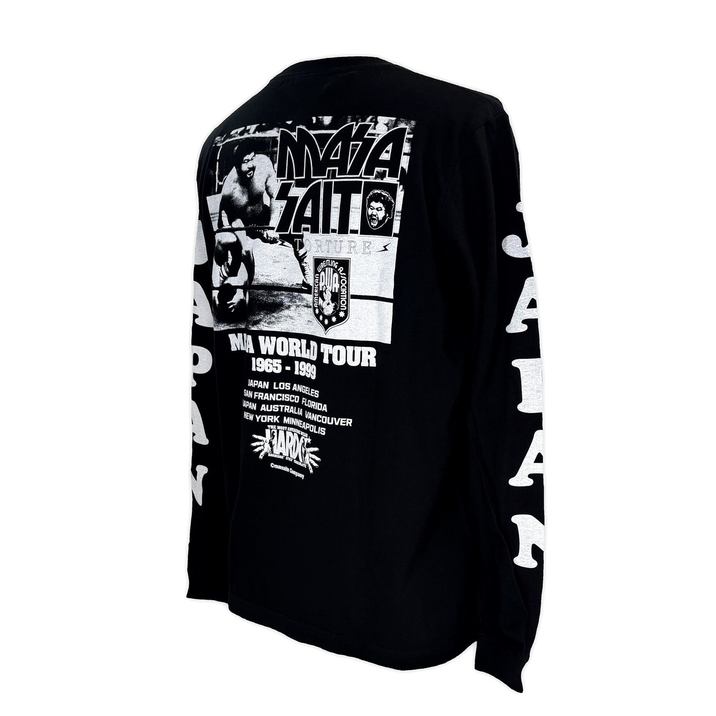 マサ斎藤 2024 ロングスリーブTシャツ (JAPAN・ブラック)
