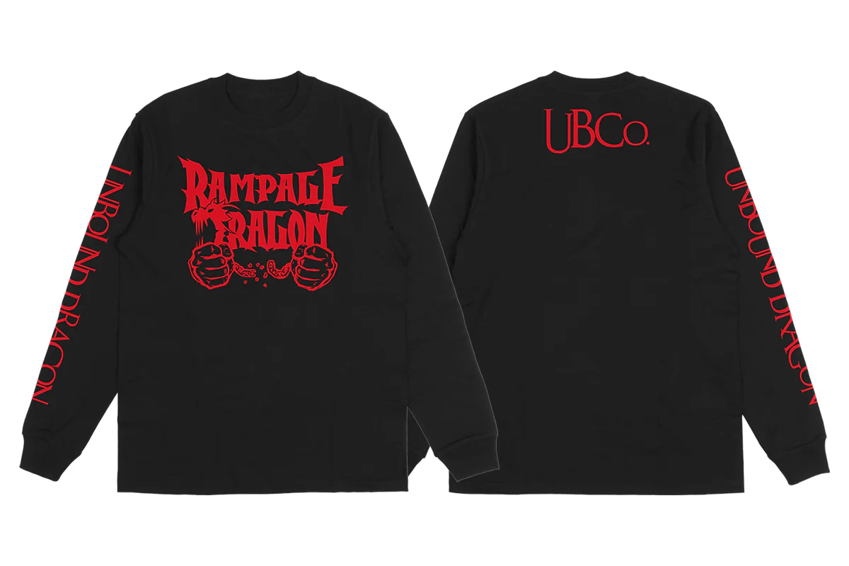 鷹木信悟×Unbound Co. ロングスリーブ – プロレス専門店バックドロップ