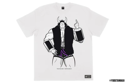 ろまんほう キン肉マンコラボ 真壁刀義×バッファローマン Tシャツ(2024