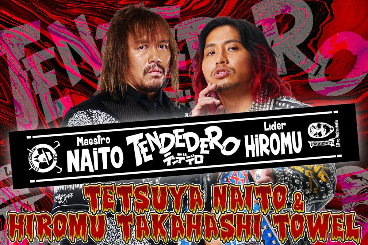 内藤哲也&高橋ヒロム「テンデデロ」マフラータオル