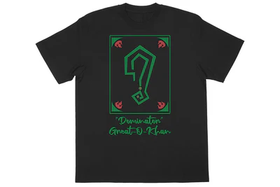 【クリアランスセール】グレート-O-カーン Tシャツ(ブラック×グリーン)