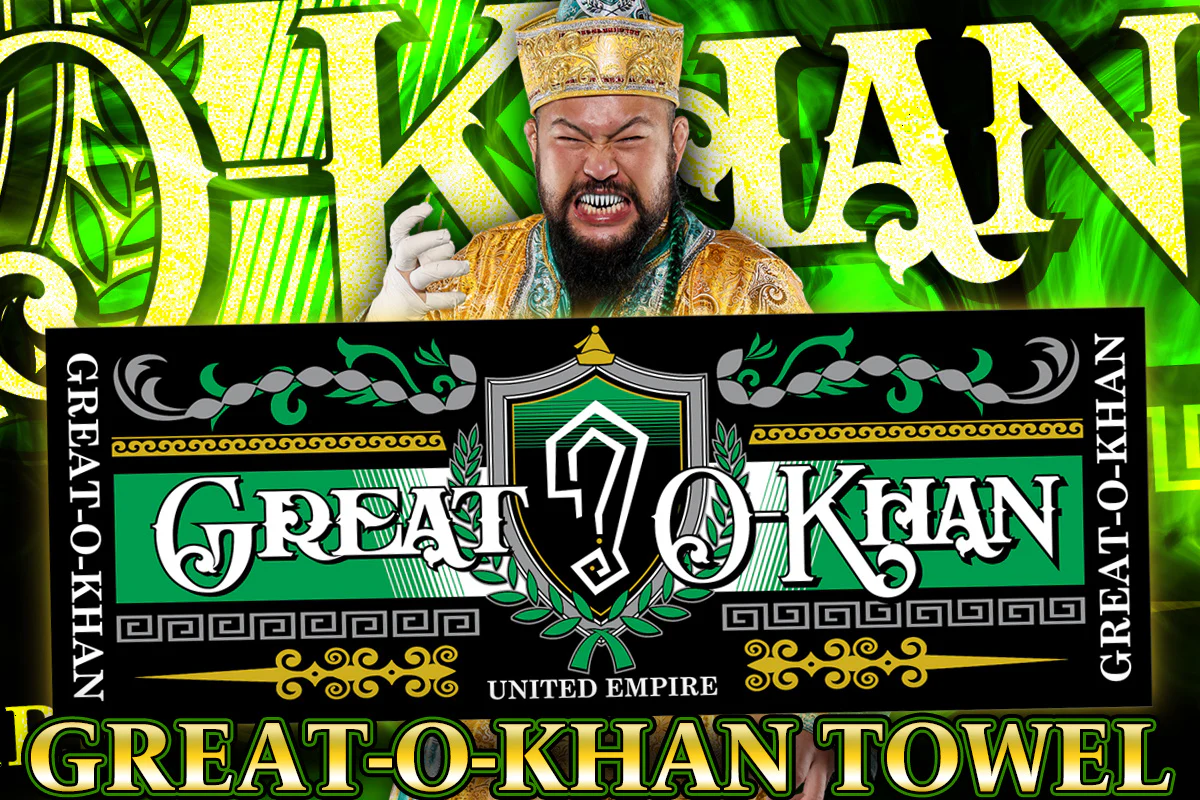 グレート-O-カーン × UNITED EMPIRE「偉大帝国」スポーツタオル