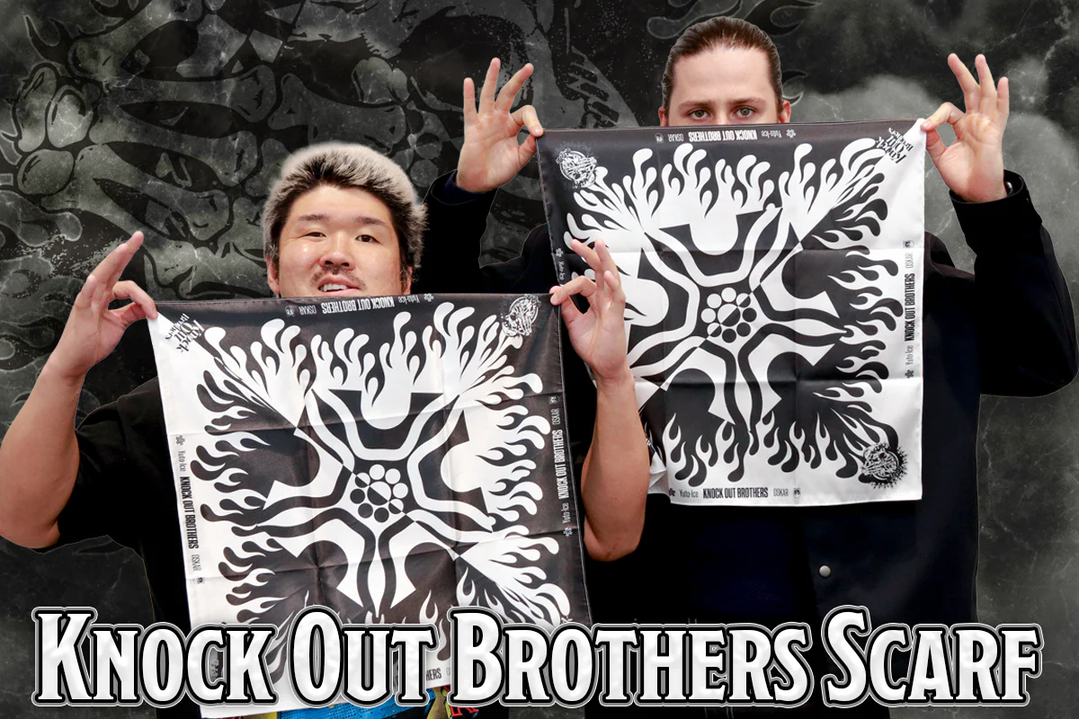 Knock Out Brothers「K.O.B SYMBOL MARK」スカーフ