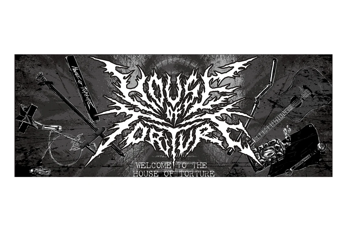 HOUSE OF TORTURE「TORTURE TOOL」スポーツタオル – プロレス専門店