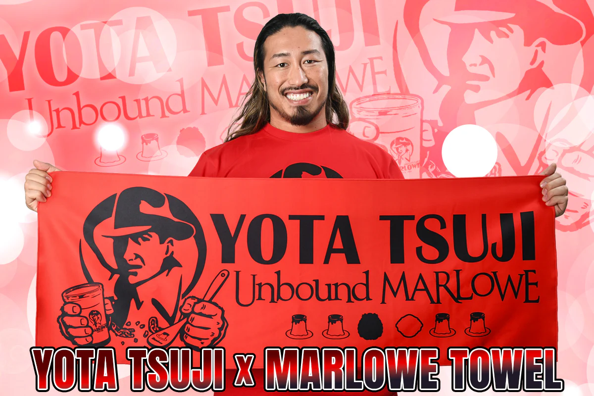 辻陽太×マーロウ「Unbound MARLOWE」コラボスポーツタオル(ネオン看板)