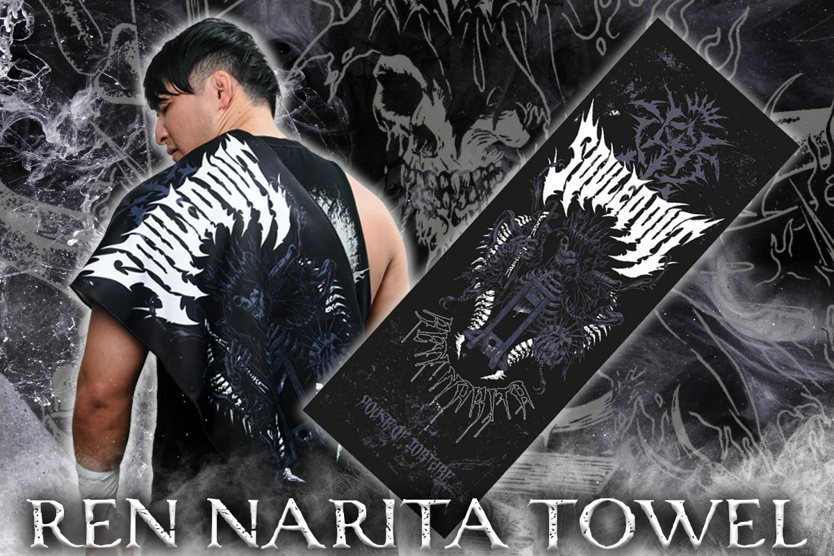 成田蓮「Throne of Torture」スポーツタオル