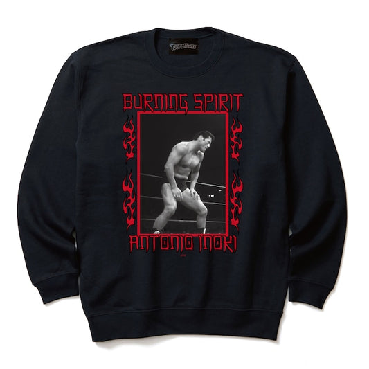 【クリアランスセール】TWOPLATOONS × アントニオ猪木 コラボレーション BURNING SPIRIT SWEAT (BLACK)