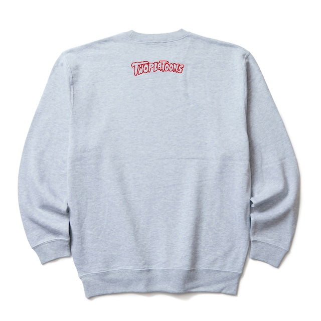 【クリアランスセール】TWOPLATOONS × アントニオ猪木 コラボレーション BURNING SPIRIT SWEAT (GRAY)