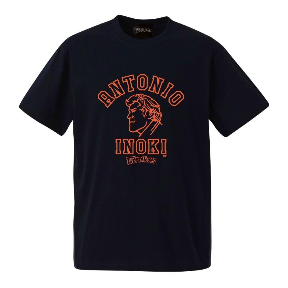 TWOPLATOONS × アントニオ猪木 コラボレーション COLLEGE-T / BLACK