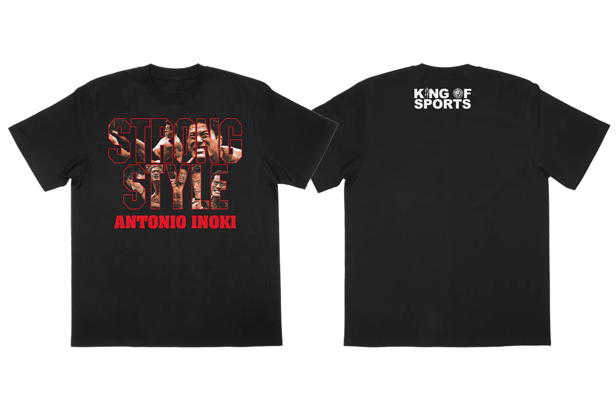 アントニオ猪木「STRONG STYLE」Tシャツ