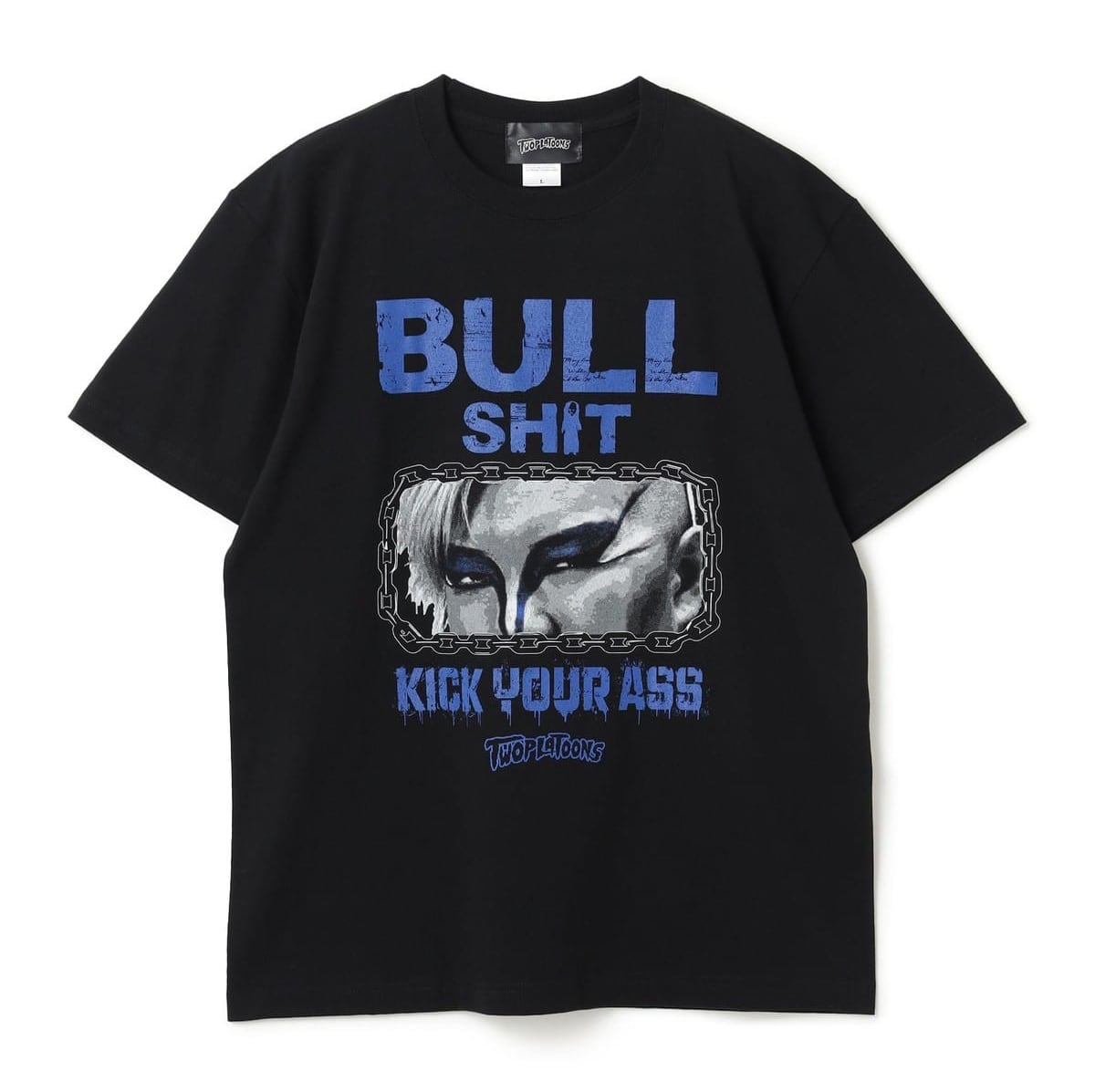 ブル東中野さま専用 TWOPLATOONS × ブル中野 コラボレーション-T / BLACK – プロレス専門店