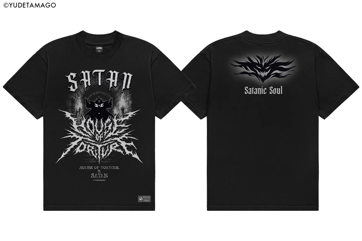 キングダムマン  バラ売り キン肉マンコラボ HOUSE OF TORTURE×サタン Tシャツ – プロレス専門店