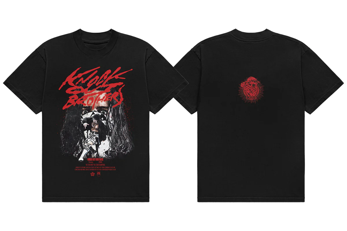 Knock Out Brothers「K.O.B MOVIE POSTER」Tシャツ – プロレス専門店