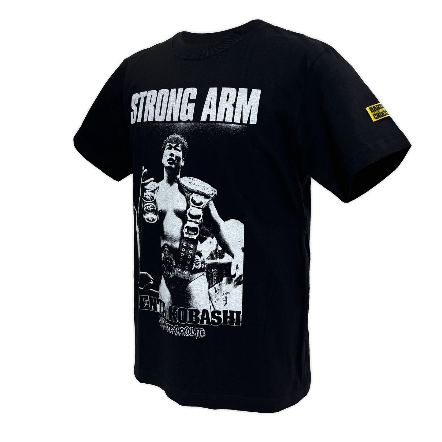 小橋建太 STRONG ARM(鉄人ブラック)Tシャツ