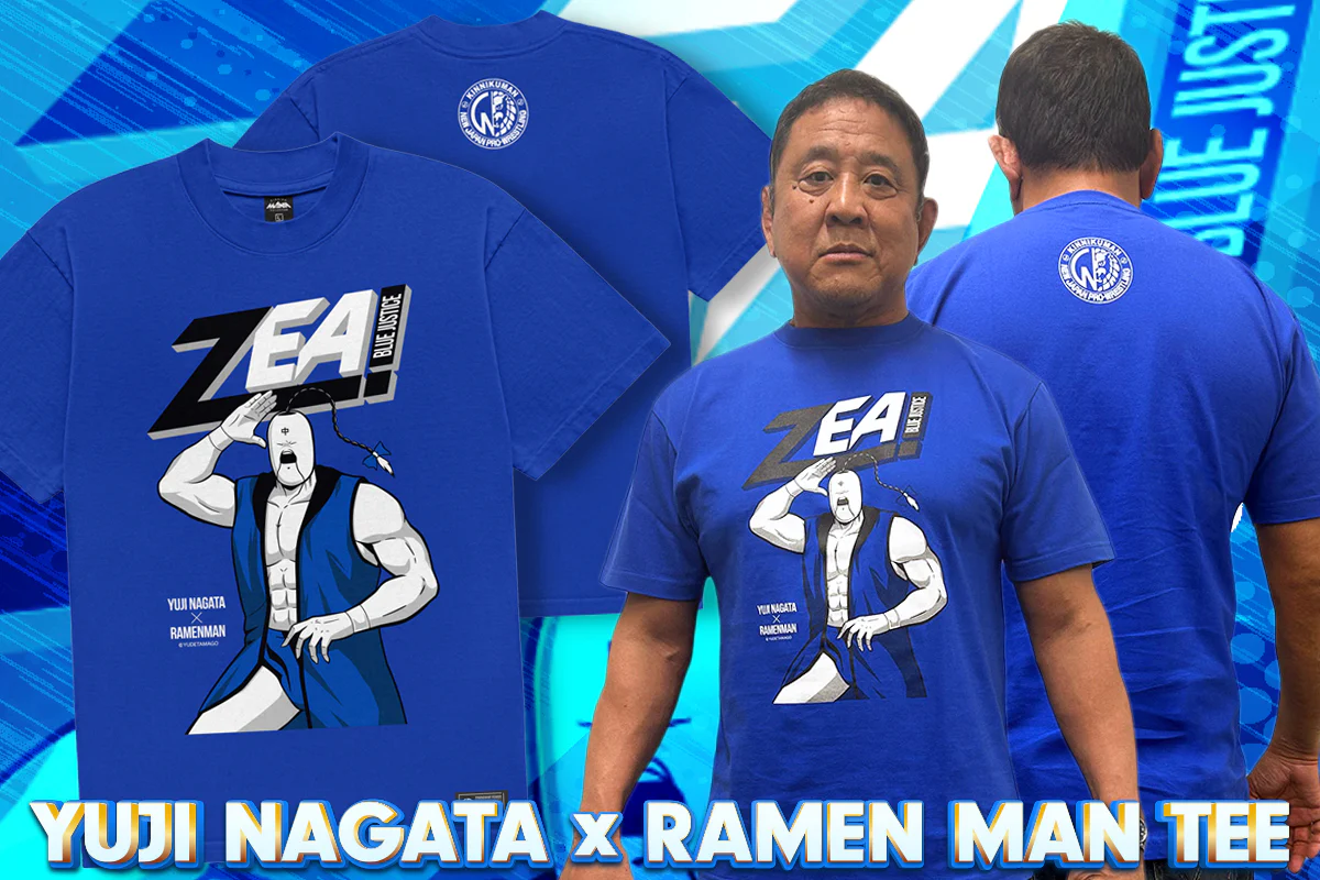 キン肉マンコラボ 永田裕志×ラーメンマン Tシャツ(ZEA!)