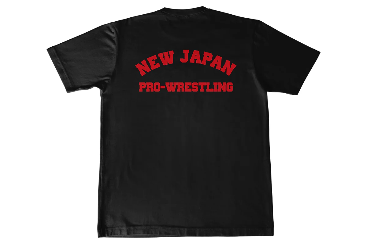 ライオンマーク ドライTシャツ(2025・ブラック×レッド×ゴールド)