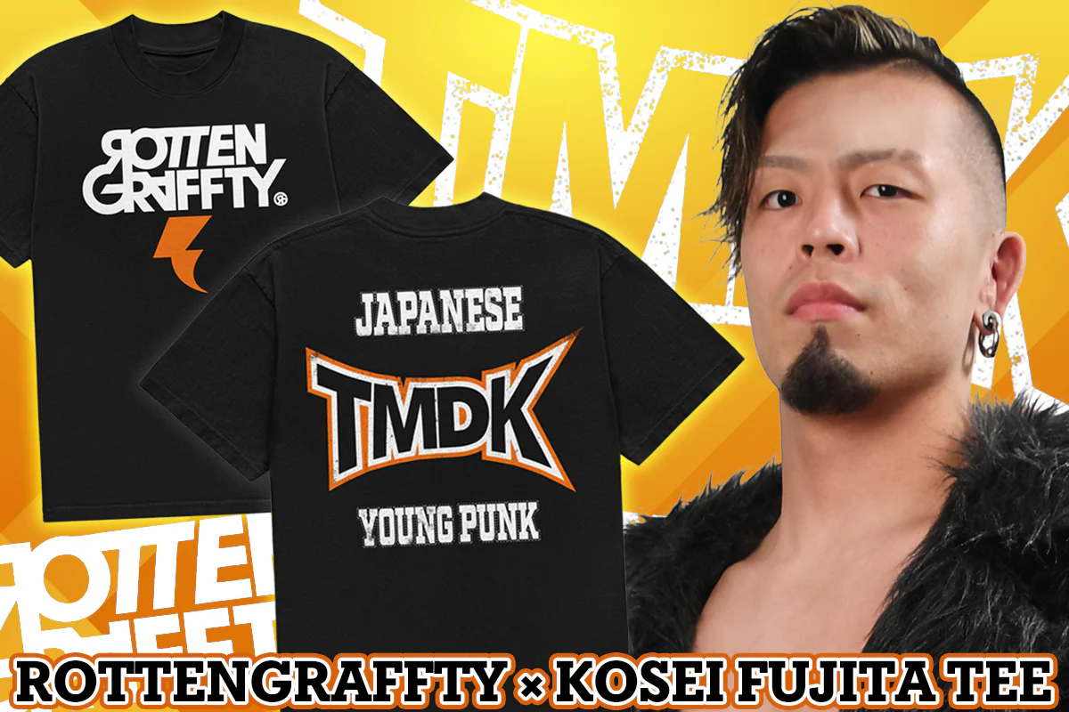 ROTTENGRAFFTY × 藤田晃生 コラボTシャツ