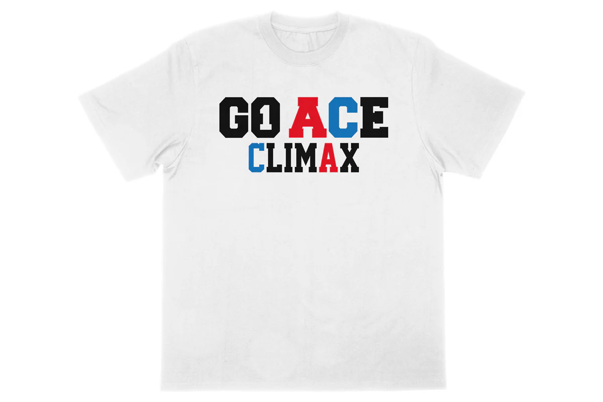 棚橋弘至「GO ACE CLIMAX」Tシャツ