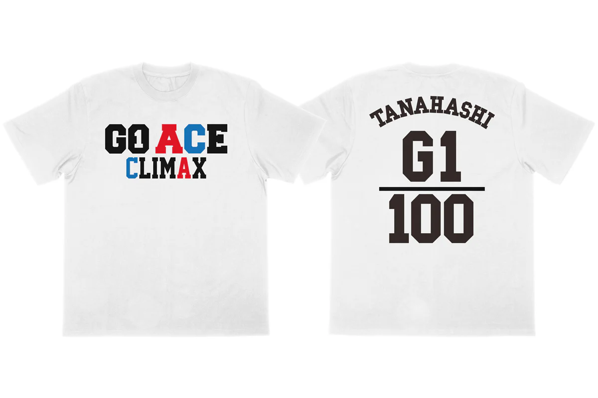 棚橋弘至「GO ACE CLIMAX」Tシャツ