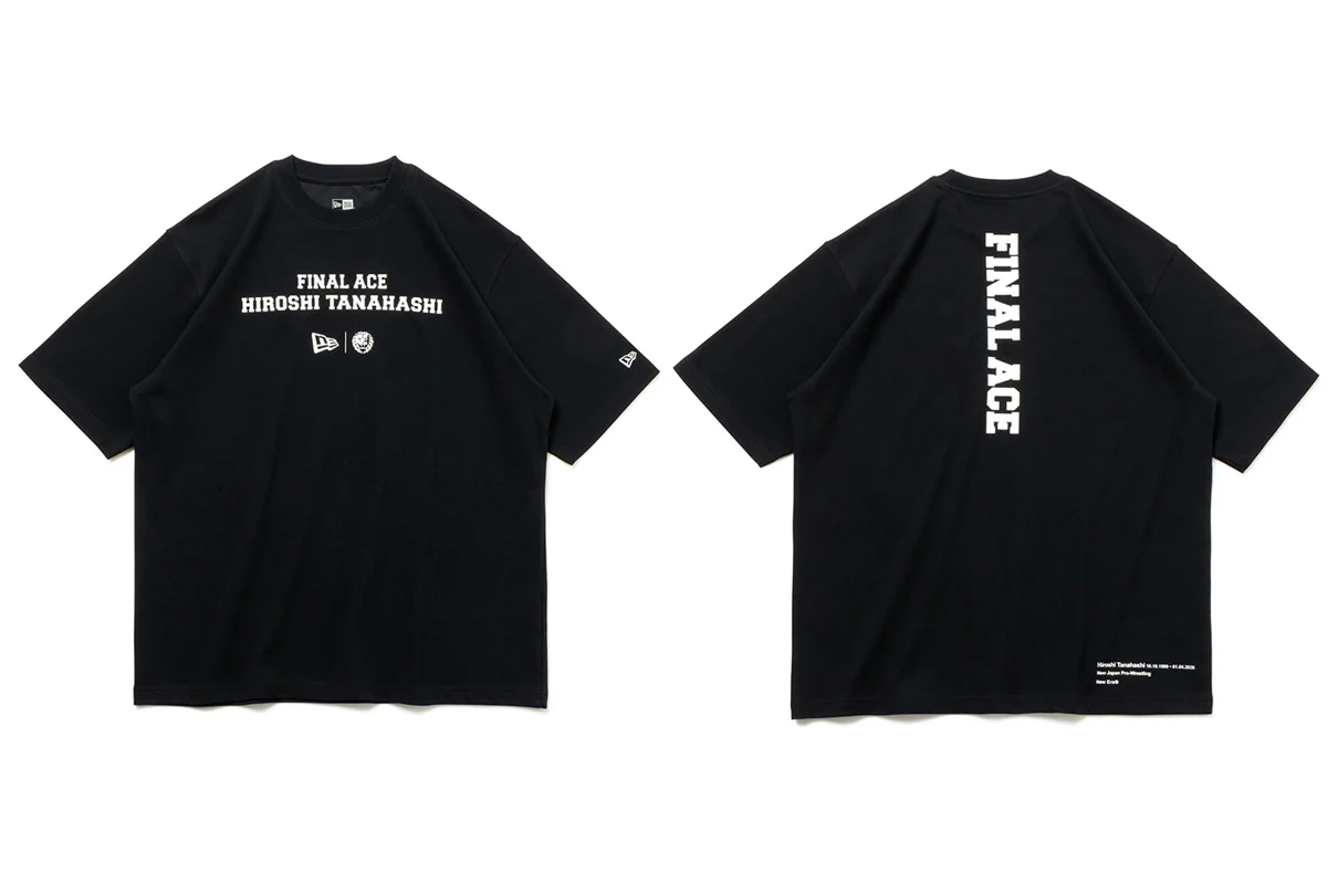 NEW ERA × 棚橋弘至「FINAL ACE」コラボTシャツ – プロレス専門店 NEW ERA × 棚橋弘至「FINAL ACE」コラボTシャツ – プロレス専門店