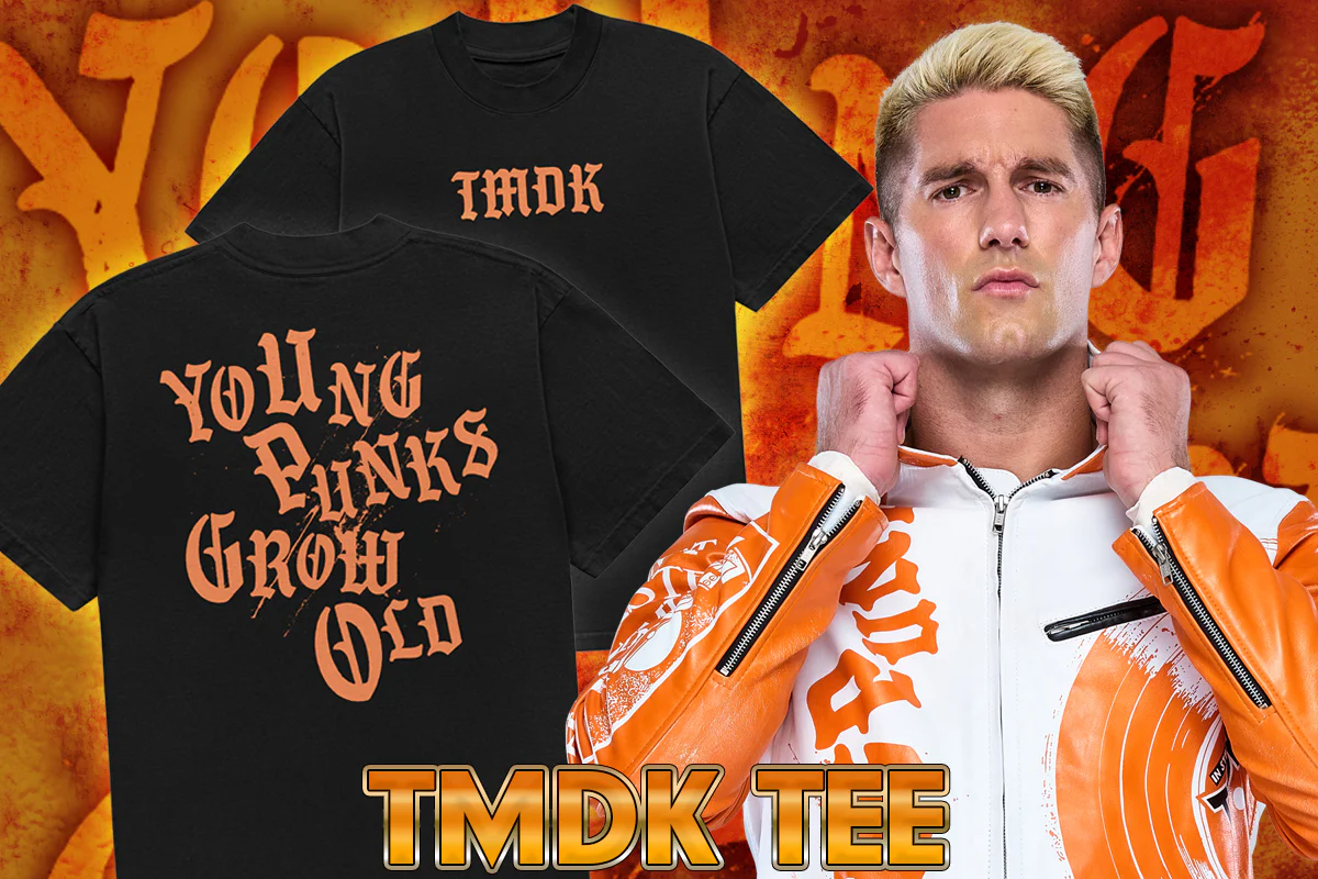 TMDK「YOUNG PUNKS GROW OLD」Tシャツ(2025)
