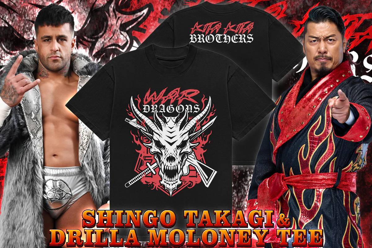 鷹木信悟&ドリラ・モロニー Tシャツ