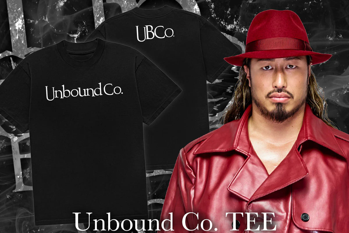 Unbound Co. Tシャツ(Wordlogo・ブラック×ホワイト)