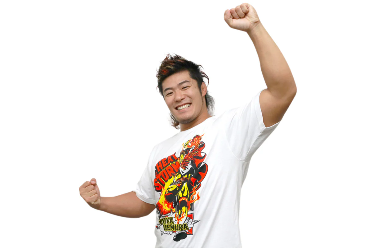 上村優也「HEAT STORM」イラストTシャツ(2025)
