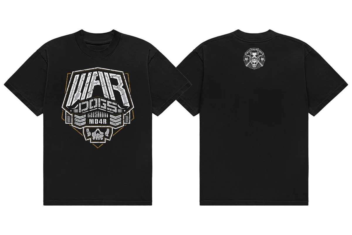 早い物勝ちBELVET ピースマーク Tシャツ 最安値　円堂守 クリアランスセール】BULLET CLUB WAR DOGS「CREST」Tシャツ