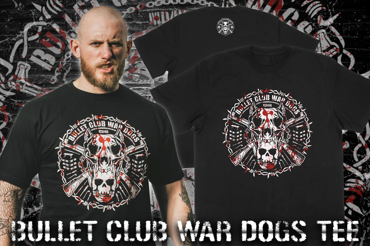 BULLET CLUB WAR DOGS「DPSCM」Tシャツ
