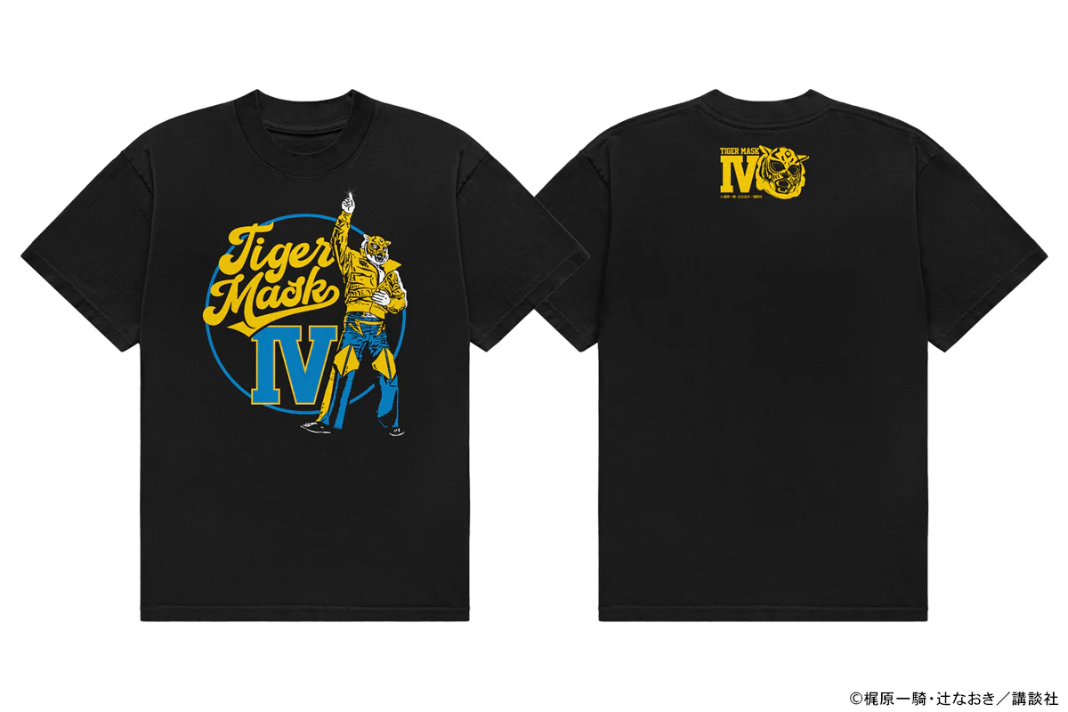 タイガーマスク「TIGER MASK IV」Tシャツ – プロレス専門店バックドロップ