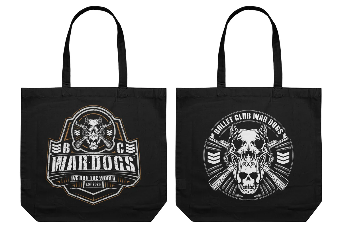 BULLET CLUB WAR DOGS ラージトートバッグ
