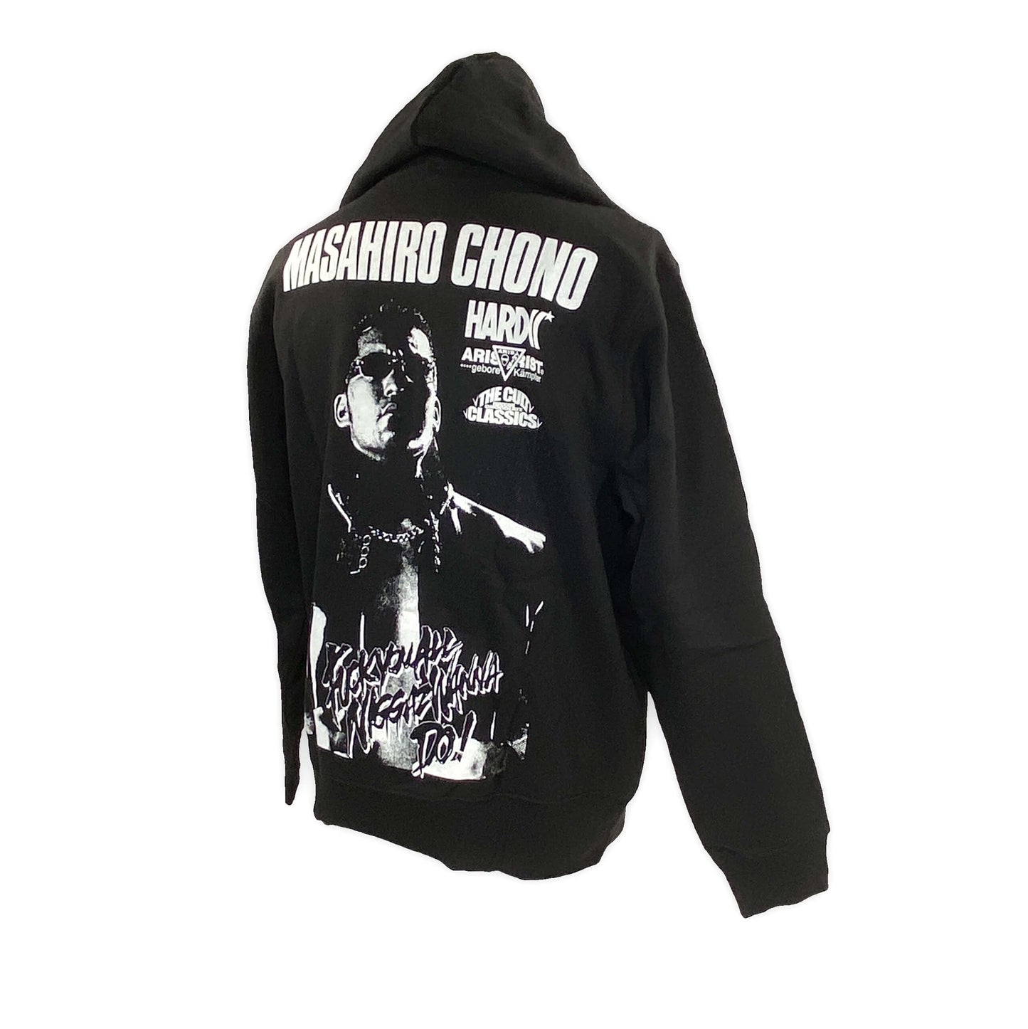 蝶野正洋 ZIPパーカー (戦慄ブラック)