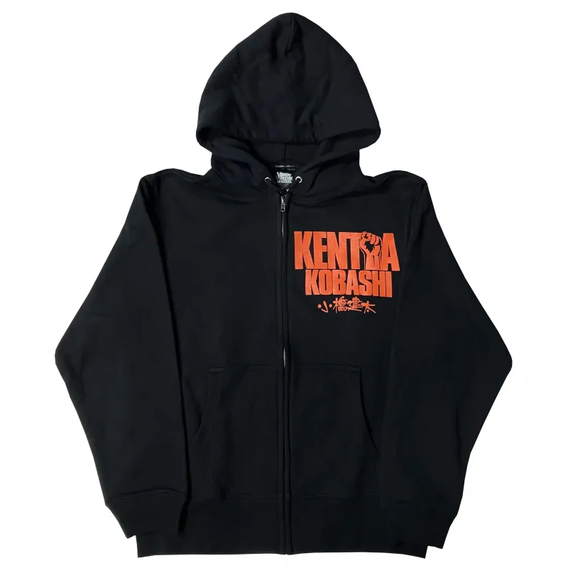 功小橋 小橋建太 ZIPパーカ（剛腕ブラック） – プロレス専門店バックドロップ
