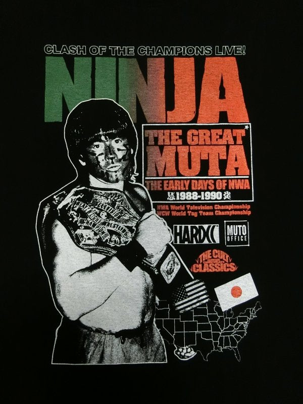 ザ・グレート・ムタ / NINJA（オリエンタル・ブラック）Tシャツ