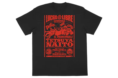 内藤哲也「LUCHA LIBRE」Tシャツ（ブラック）