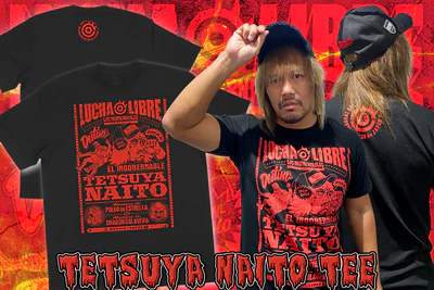 内藤哲也「LUCHA LIBRE」Tシャツ（ブラック）