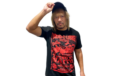 内藤哲也「LUCHA LIBRE」Tシャツ（ブラック）